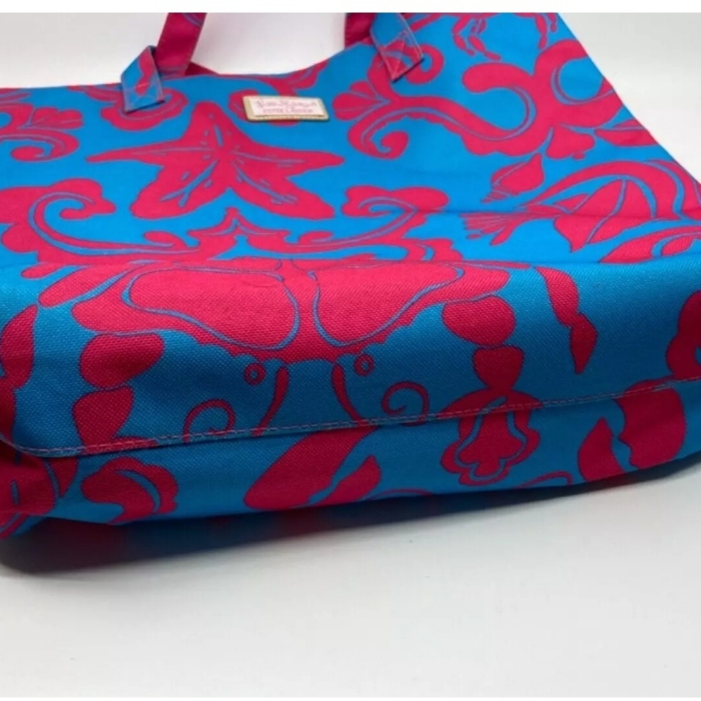 🏖LILLY PULITZER CRAB SEASHELL TOTE NEW - Picture 4 of 6